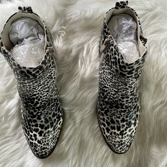 Leopard Booties Size 6.5 NWT - Picture 7 of 14